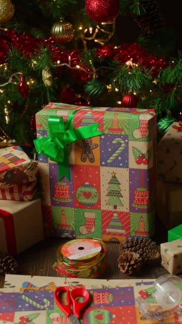 Holiday Wrap At The Table.