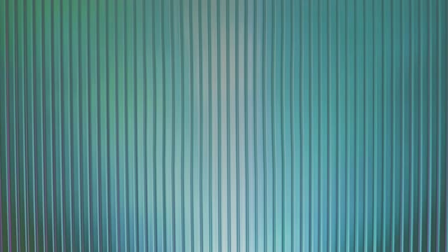 Abstract Lights Shifting From Blue to Green.