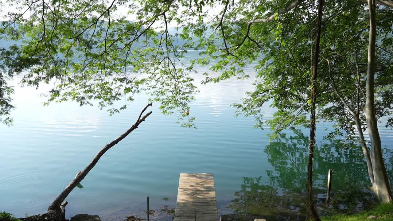 Lake View with Wooden Deck.