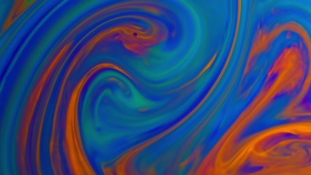 Psychedelic Marble Liquid Motion.