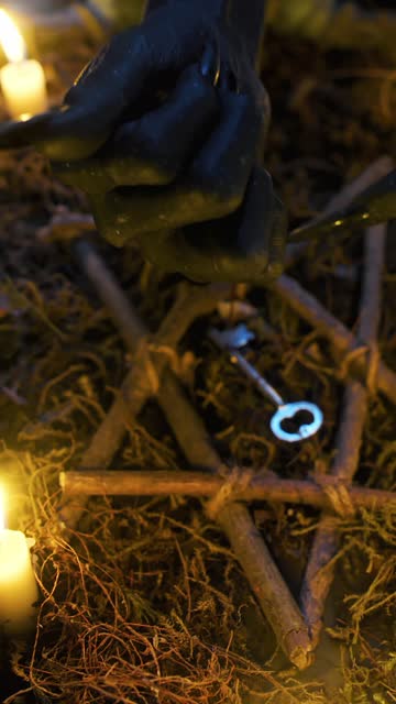 Blood Ritual Over Branch Star.