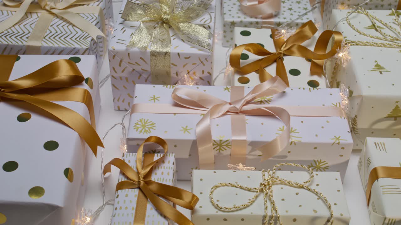 Winter Season Gifts - Free Stock Video