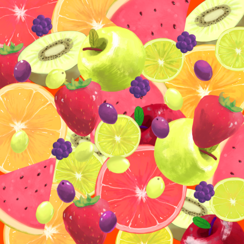 Summer fruit salad
