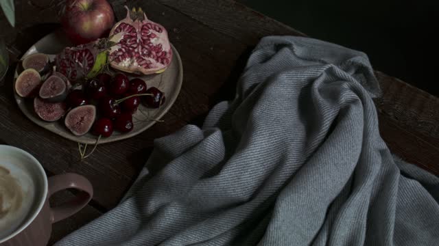 High Angle Autumn Essentials Scene.