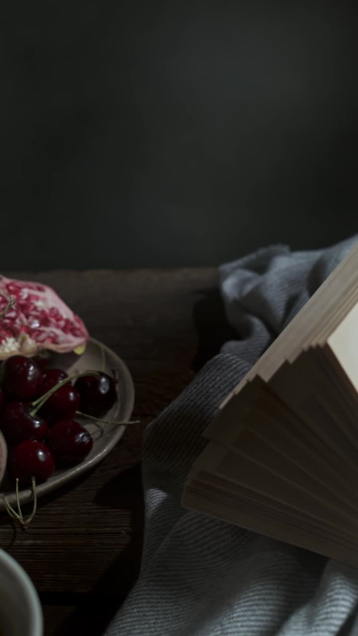 Cozy Autumn Table Scene - Free Stock Video