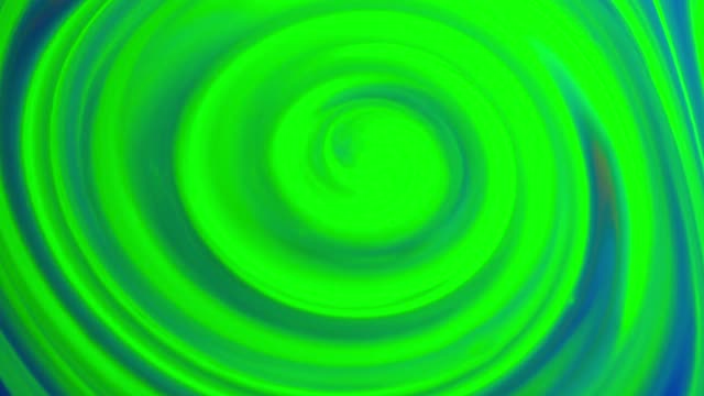 Neon Green Liquid Swirl.