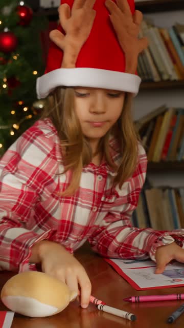 Children and Christmas Cards.