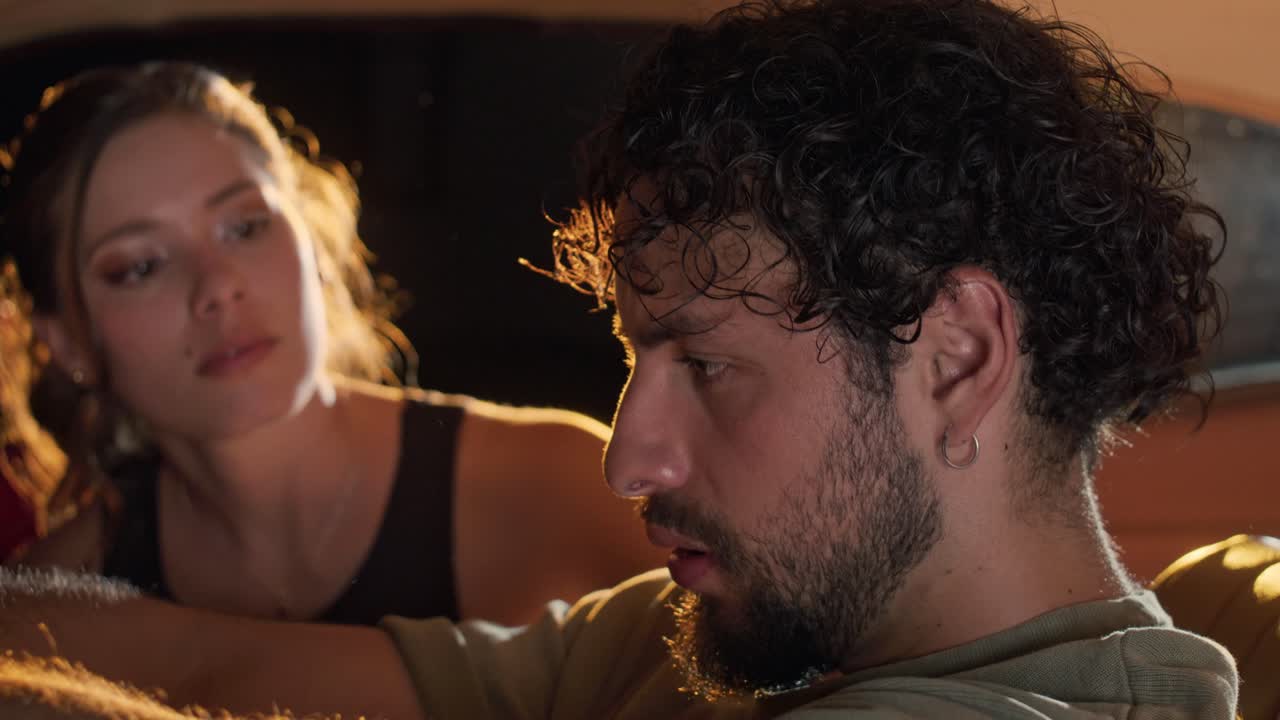 Couple Sharing a Moment of Quiet Support.