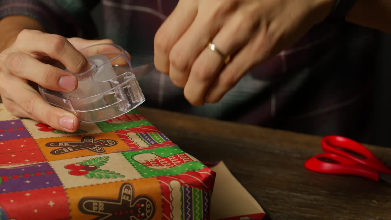 Snipping Tape For Gifts Wrapping.