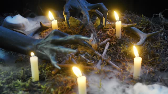 Witch Hands Stirring Spell.