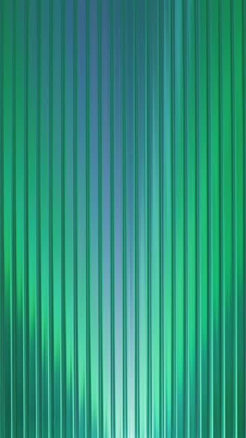 Green and Turquoise Lights.