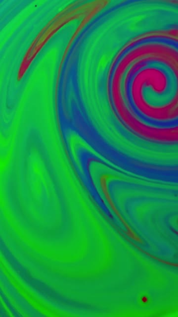 Vertical Abstract Liquid Motion.