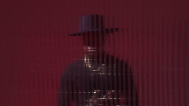 Black Male Model Turn and Smile.