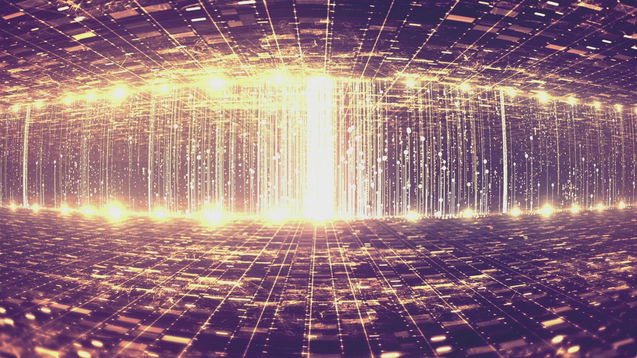 Moving information matrix - Free Stock Video