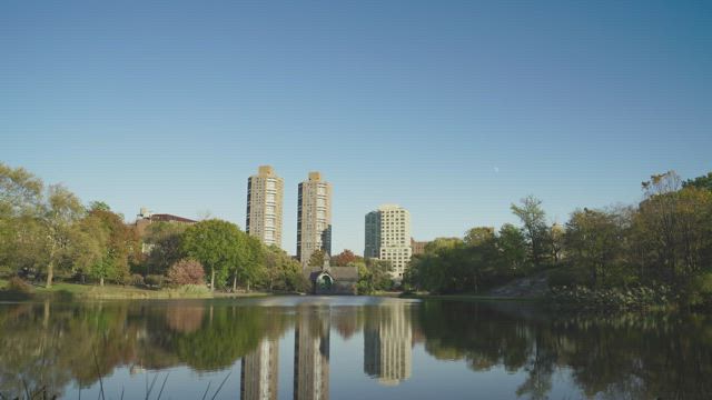 Lake in Central Park.