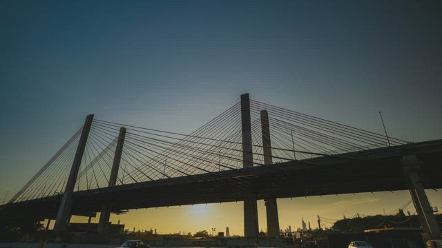 Kosciuszko Bridge in New York.
