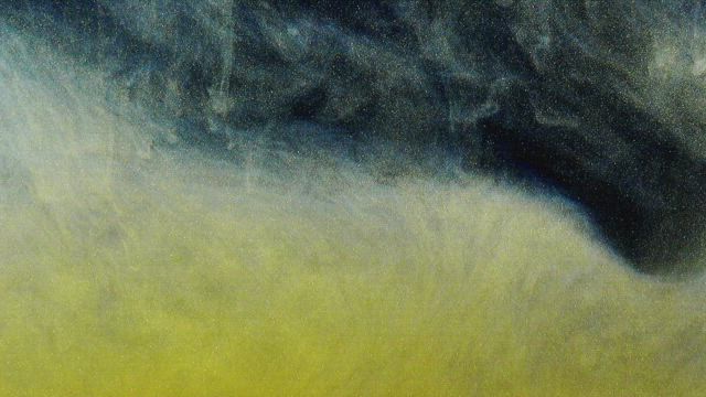 Abstract forms in water.