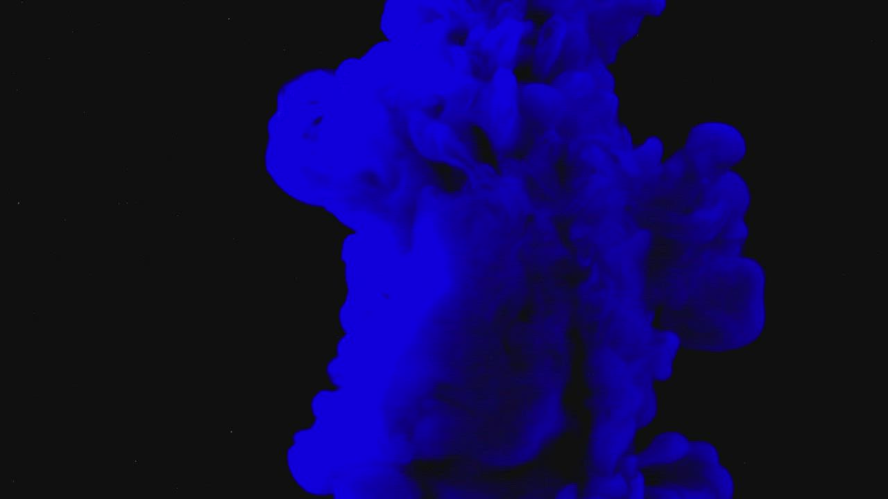 Blue abstract forms - Free Stock Video