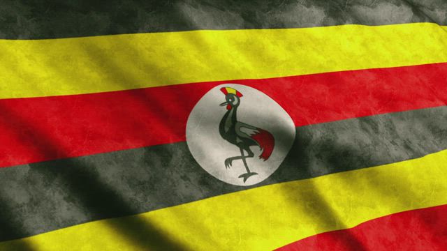 Flag of Uganda.