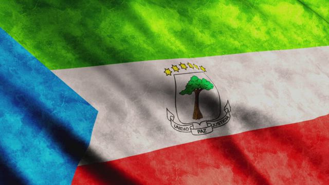 Equatorial Guinea flag.