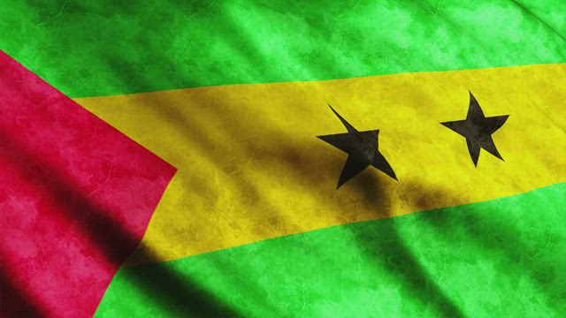 Sao Tome and Principe flag.