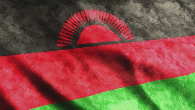 Malawi flag.