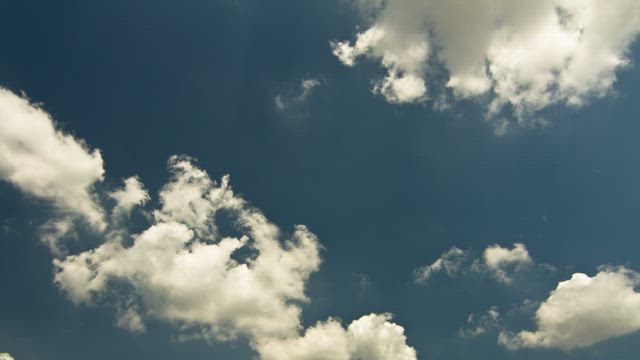 Small clouds forming over the coast.
