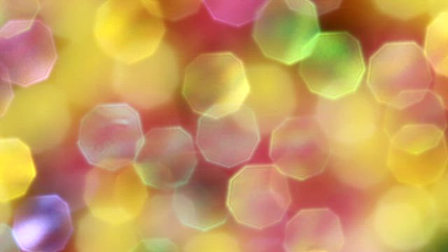 Rotating Bokeh background.