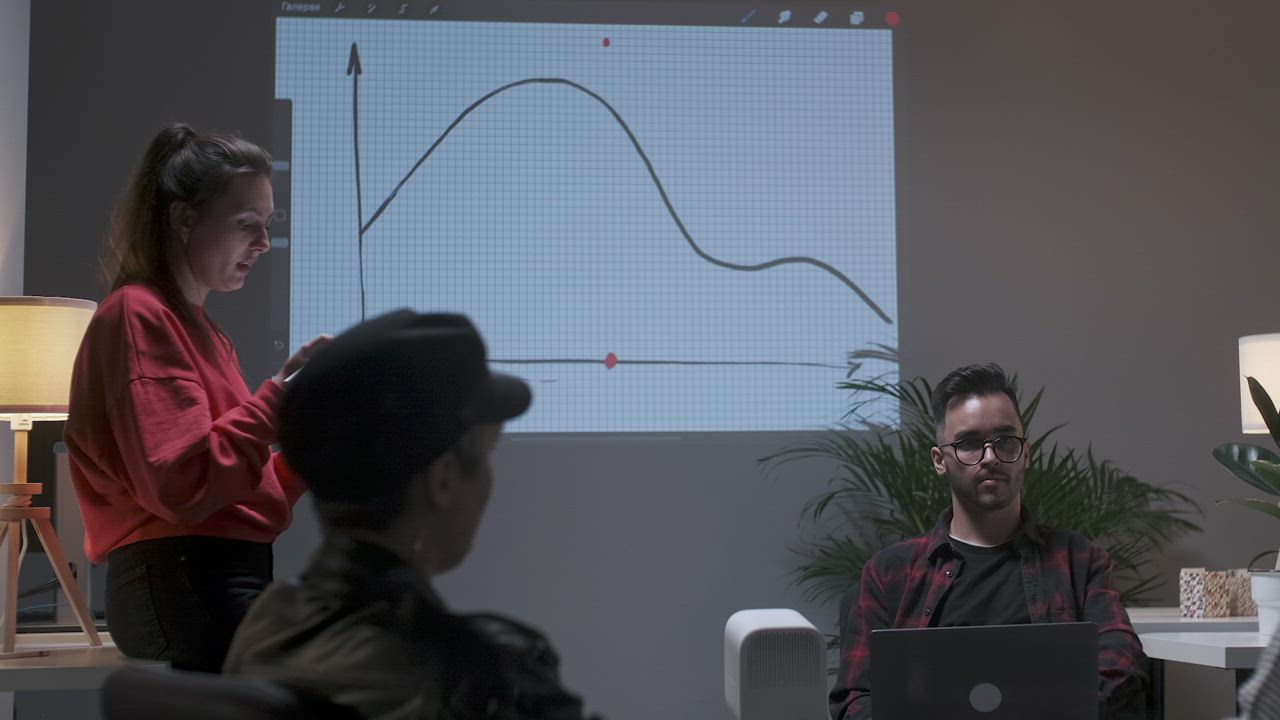 A startup team meeting with their HR partner