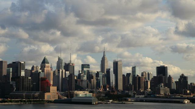 Shadows covering NYC.