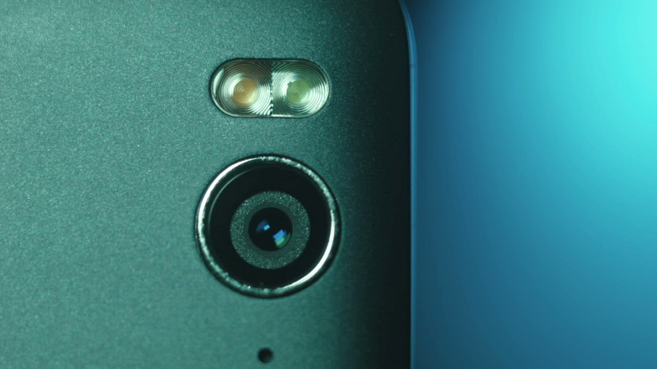 Close up of camera in a smartphone - Free Stock Video