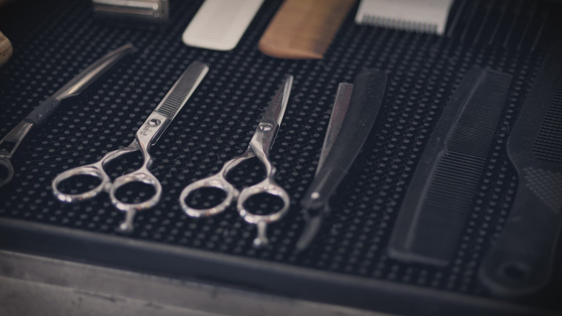 Equipamentos clássicos de barbearia