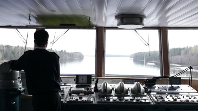 Officer on the Bridge.