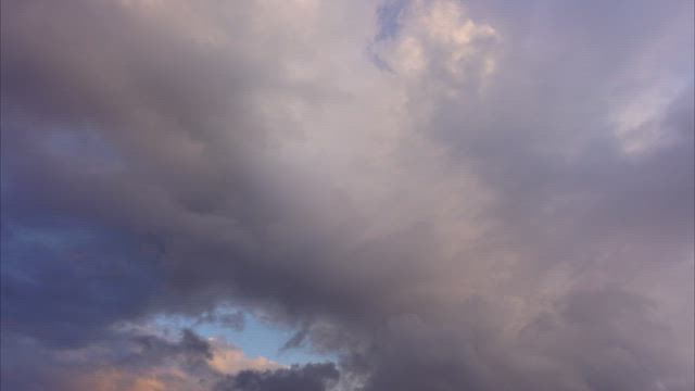 Thick clouds starting to clear.