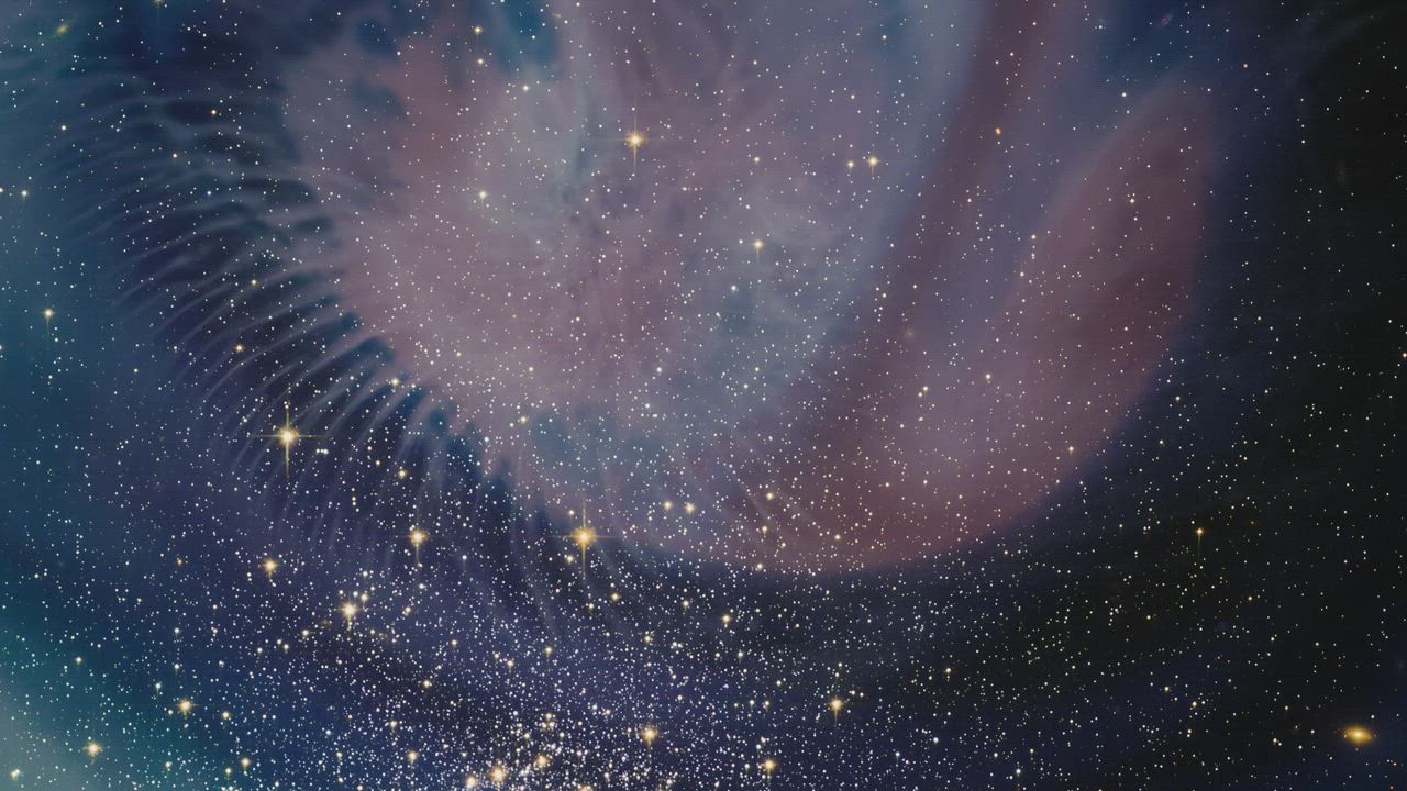 Dark rough space of stars with abstract video superimposed - Free Stock ...
