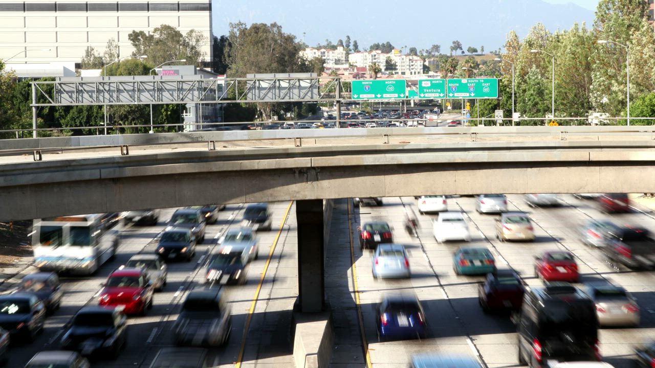 Peak Hour Traffic Free Stock Video