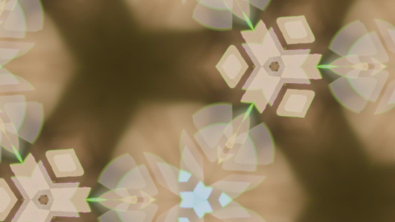 Abstract video of defocused lights in symmetries - Free Stock Video