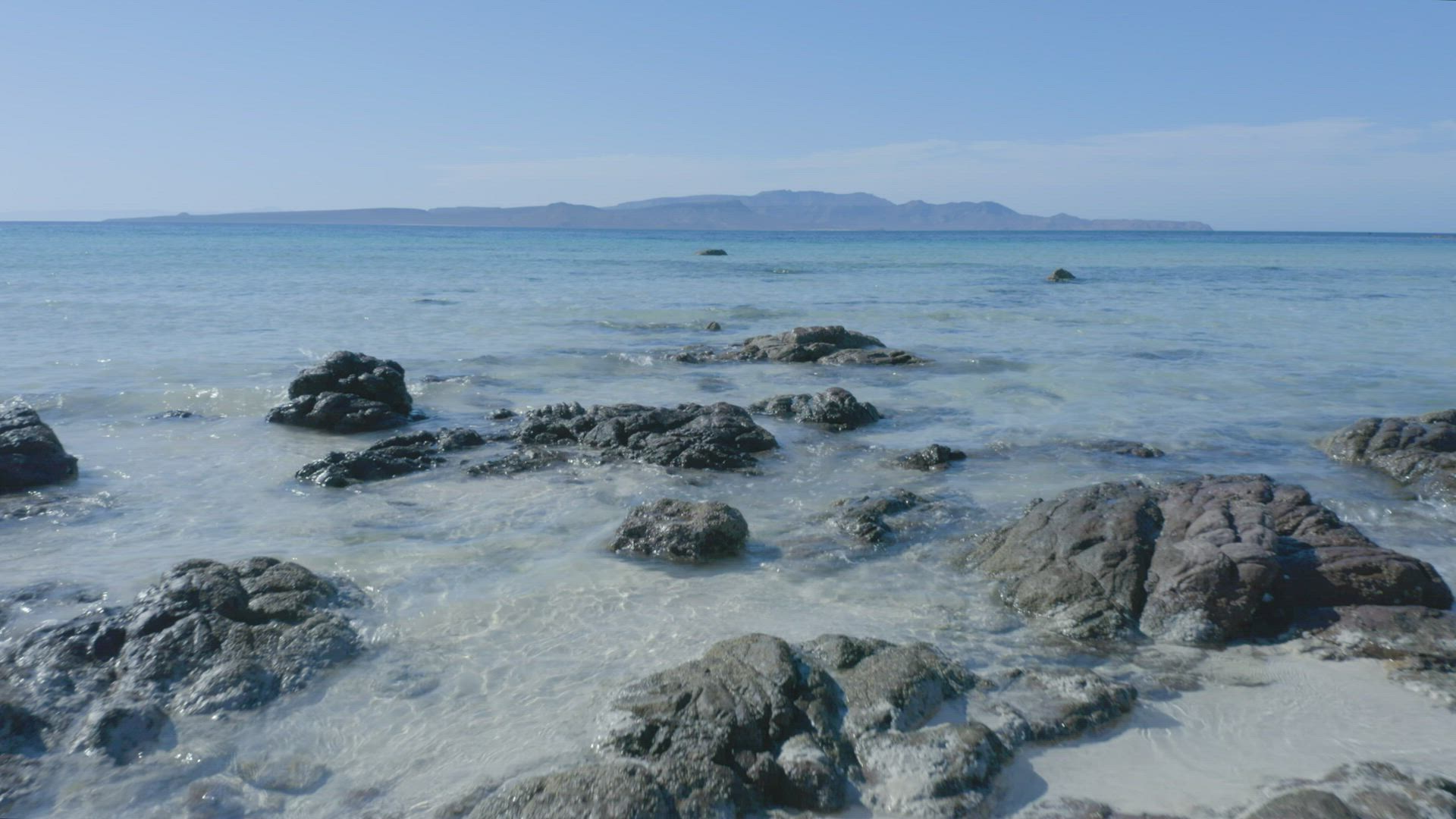 Rocky coastline near Kaia Cliffs, Malibu