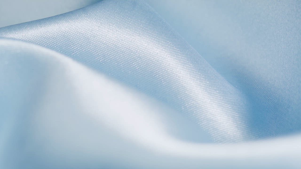 Close up shot of a satin