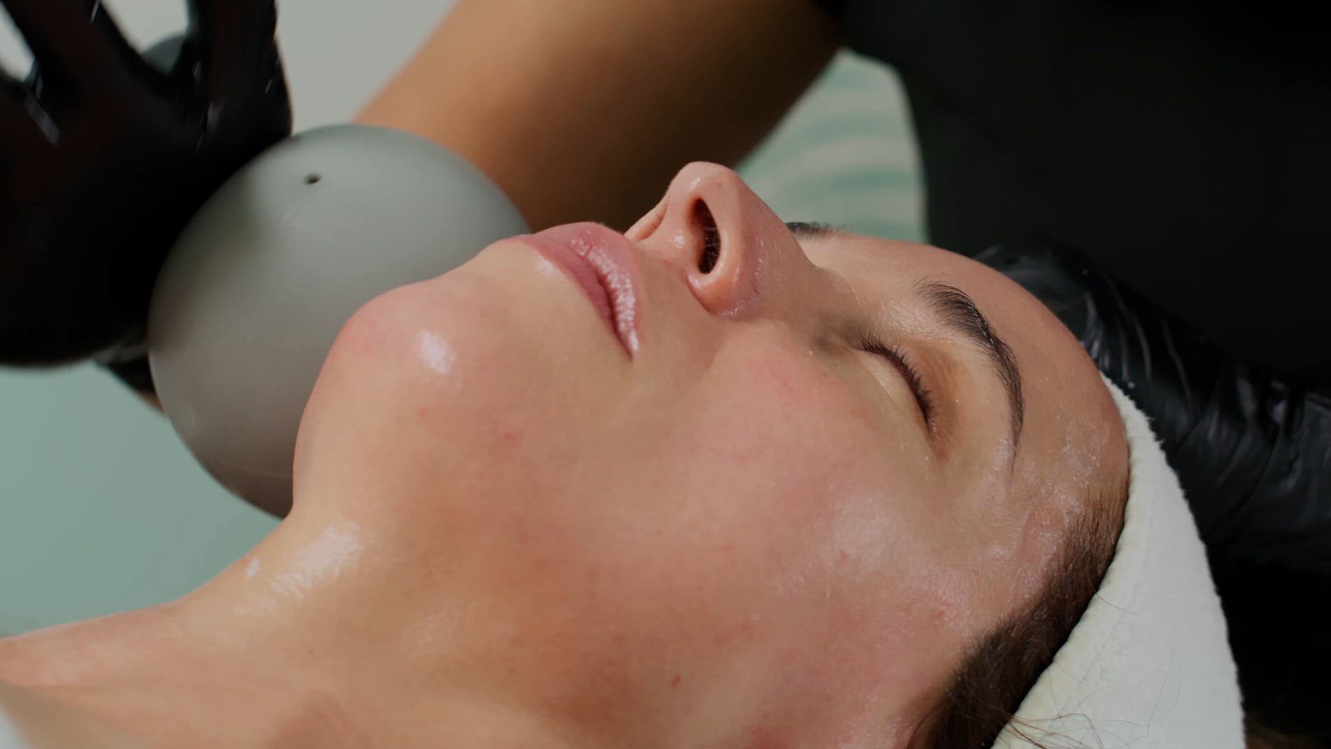 Tratamento com aparelho modelador