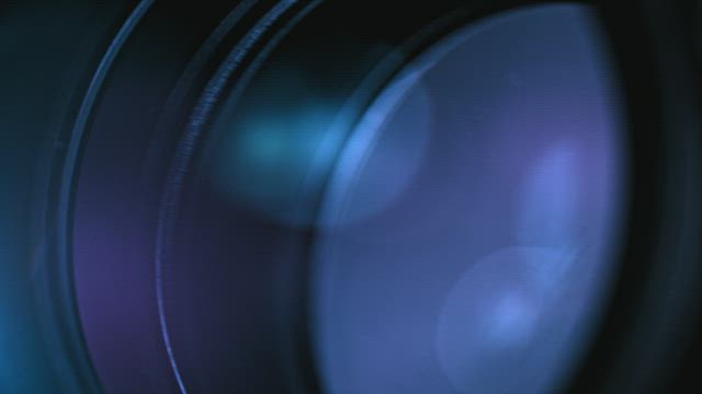 Studio camera focus.