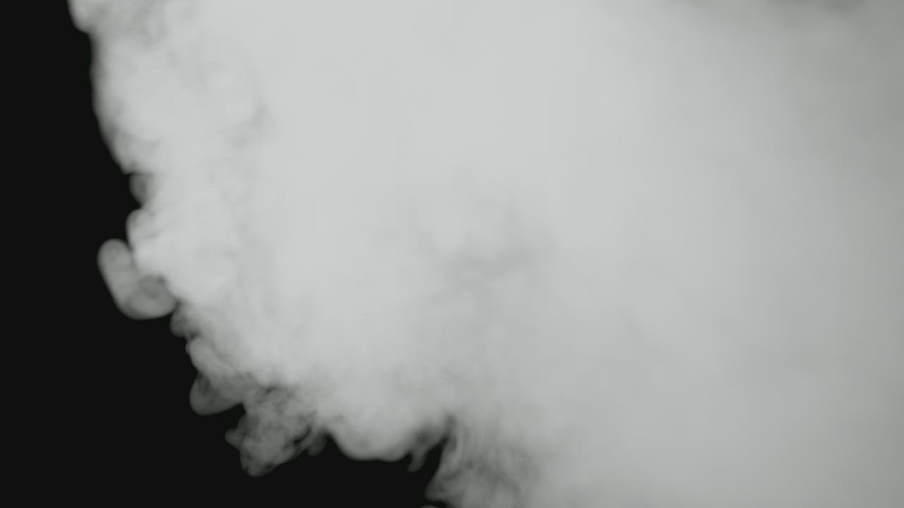Thick smoke rising - Free Stock Video