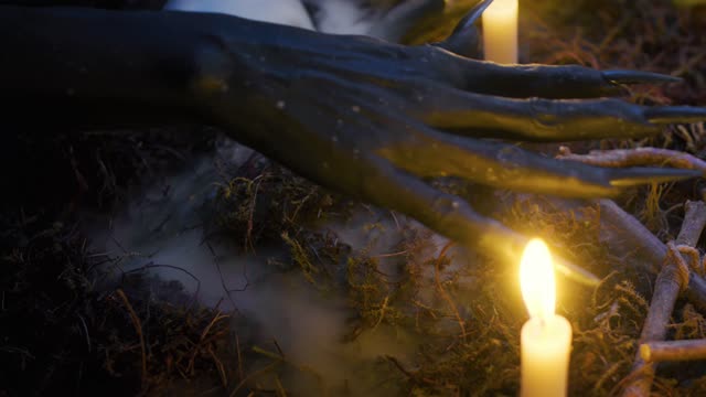 Scary Hand Invoking Spell.